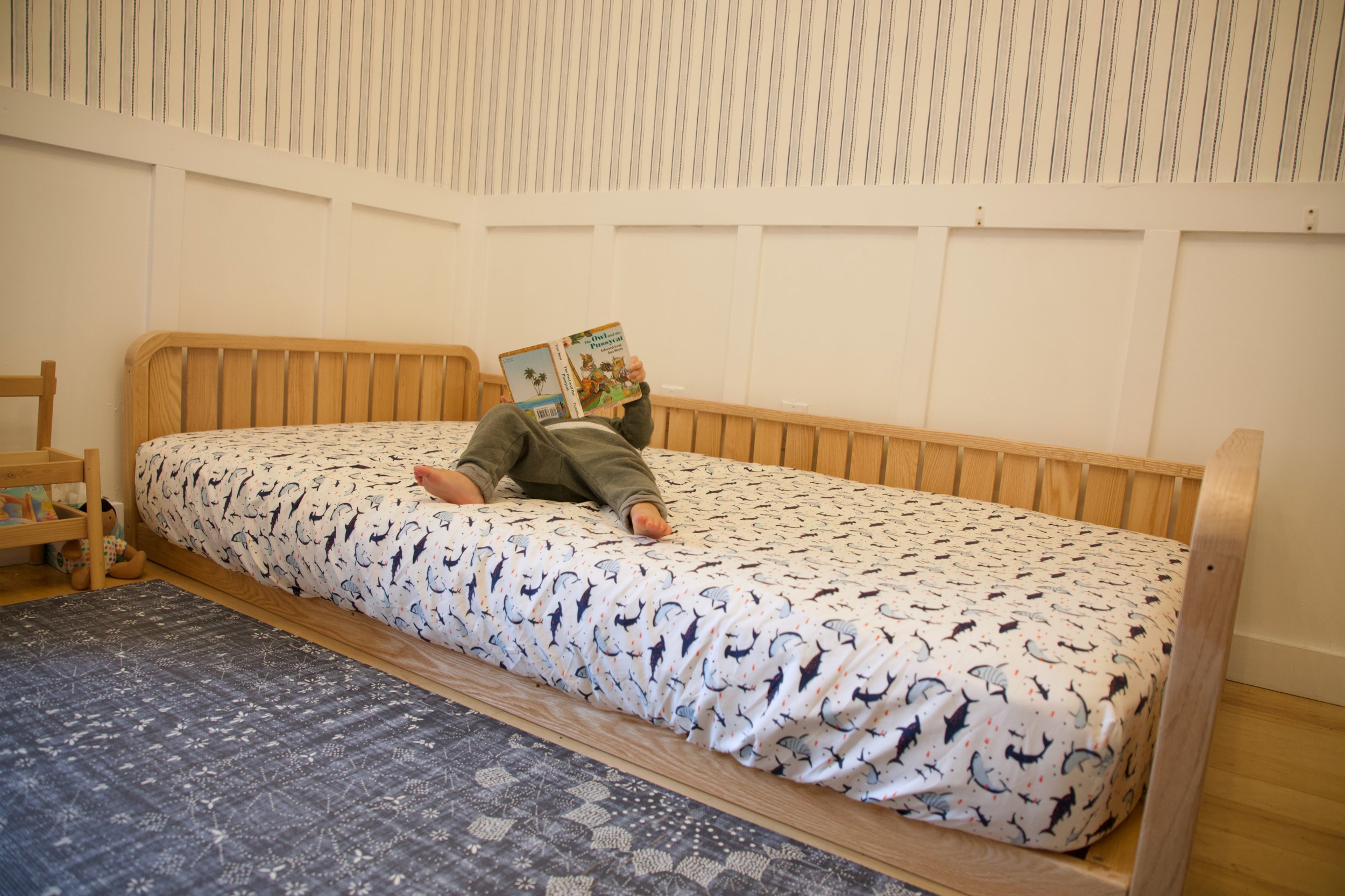TiCAA Bodenbett 140x200 – Bewusst, bequem, beständig