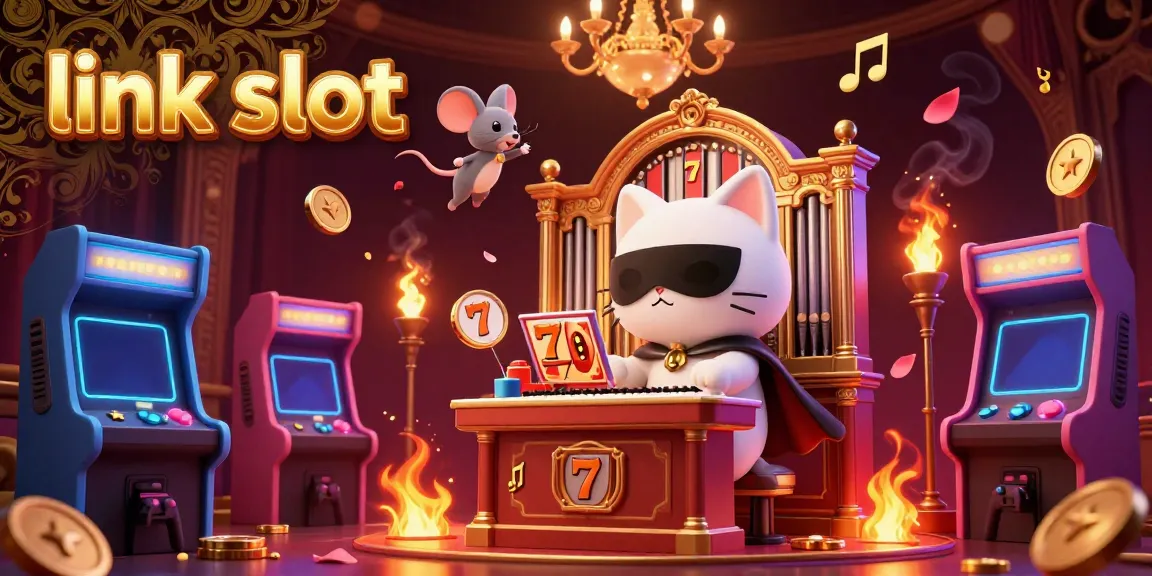 Engage with thrilling slot adventures featuring link slot beneath a grand chandelier in vibrant casino atmosphere.