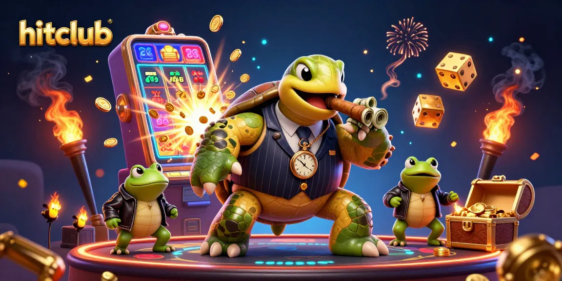 Experience vibrant casino action with hitclub's 3D characters and dazzling gaming elements in one scene.