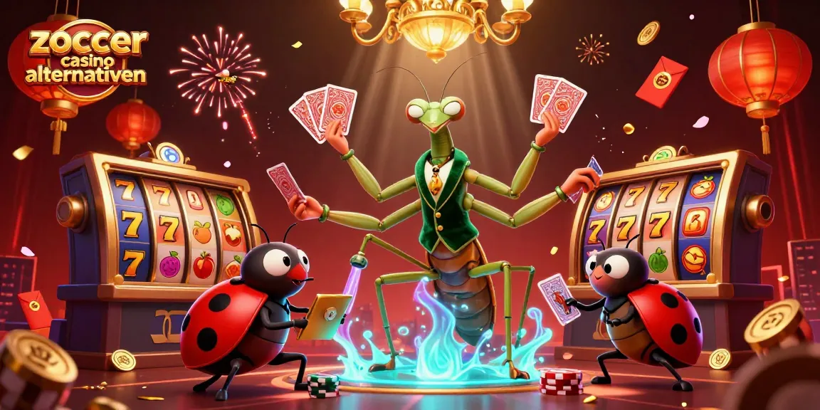 Erleben Sie die besten zoccer Casino Alternativen mit einem lebendigen Spielautomaten-Szenario.