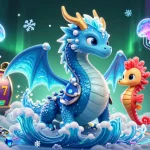 Engage with soikeoso1's vibrant 3D casino adventure featuring a dragon, seahorse knight, and neon elements.