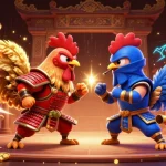 Engage in kèo bóng đá excitement with epic rooster duel and dynamic betting arena elements.