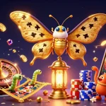 Experience the excitement of Cổng game bài đổi thưởng Sunwin with vibrant casino illustrations and dynamic gaming elements.